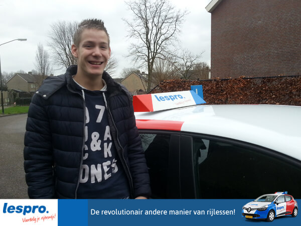 Jeroen geslaagd!